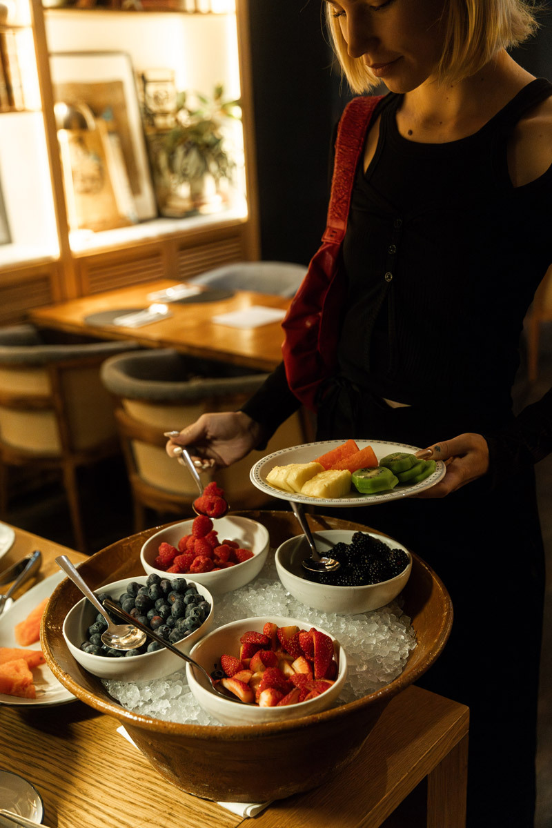 breakfast fruits