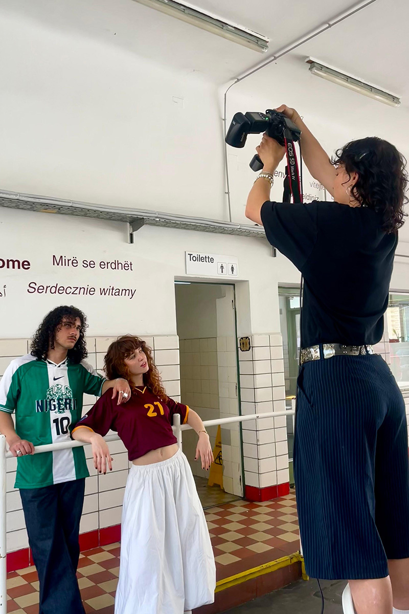 behind the scenes of campaign for caritas vienna
