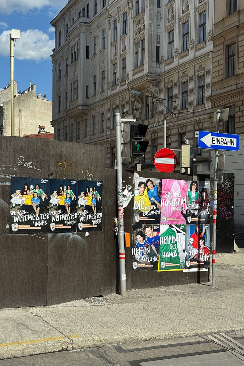 photo of ooh (campaign for caritas vienna)